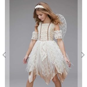 Girls sz 12 boho fairy costume EUC